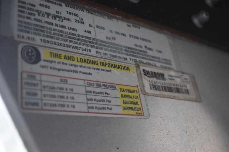 2014 Shadow 7208GLQ 2 Horse Trailer with 8′ Short Wall image 29