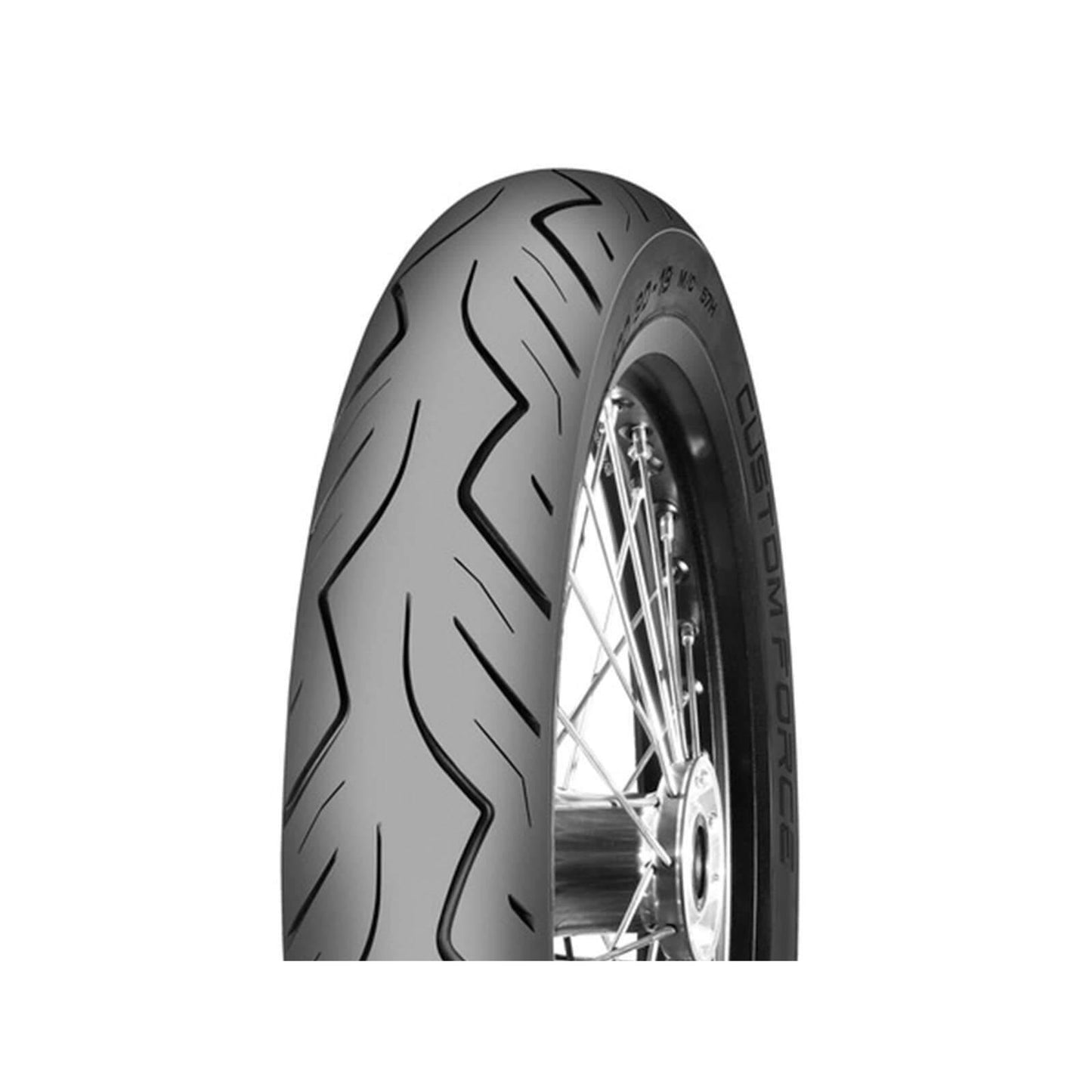 80/90-21 (MH90-21) 54H Custom Force F Mitas Front Cruiser Tyre image 0