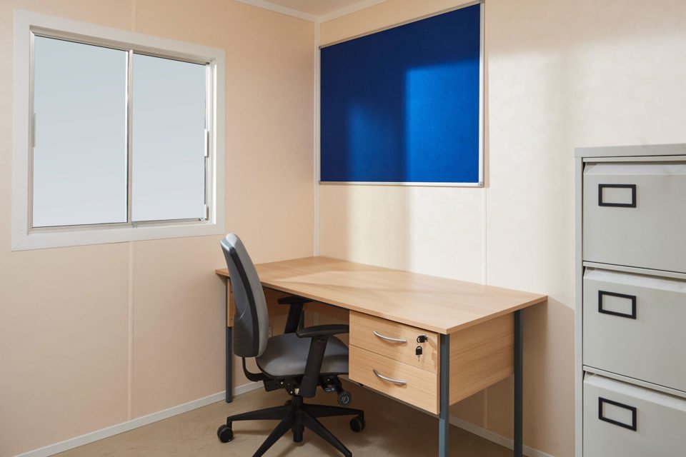 24Ft x 9Ft Steel Office/Canteen Cabin image 0