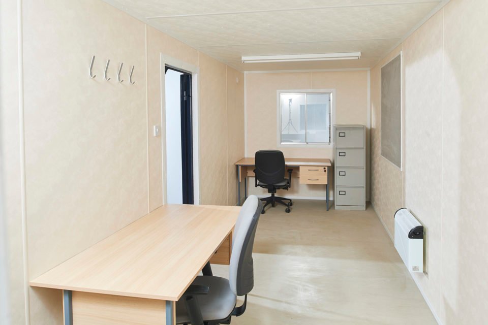 20Ft x 8Ft Steel Anti-Vandal Office Cabin image 0