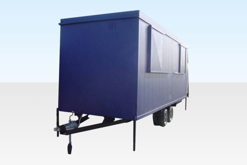 20ft x 7ft 6in Steel Mobile Anti-Vandal Office image 2