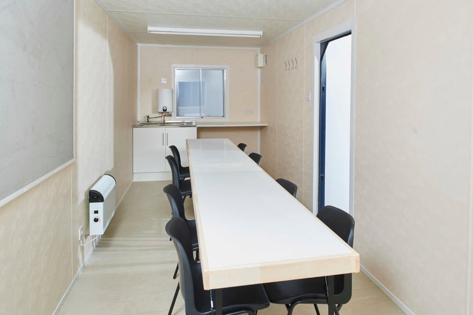 20Ft x 8Ft Steel Anti-Vandal Canteen Cabin image 0