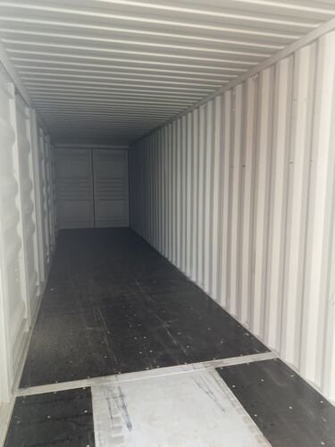 40Ft High Cube New Shipping Container Open Side One Trip image 2
