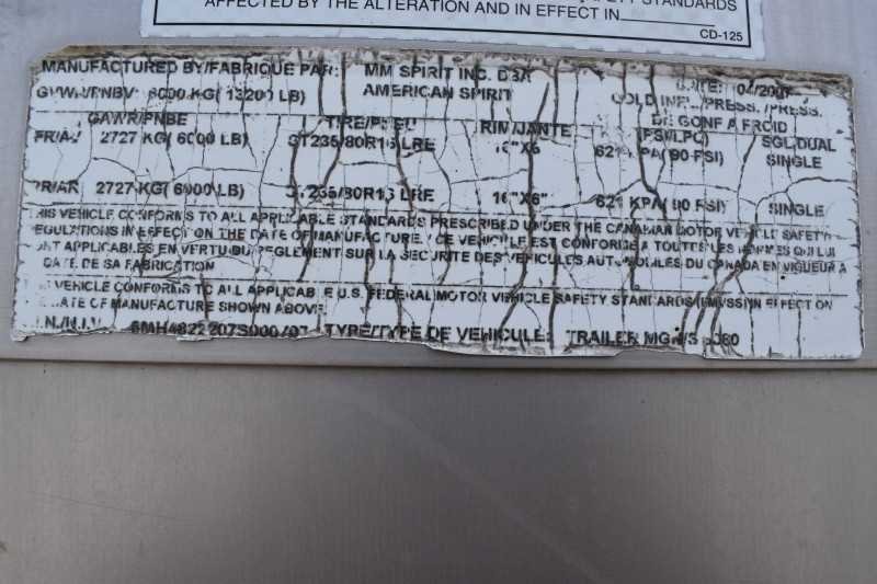 2007 American Spirit 8308LQ 3 Horse Trailer with 8′ Short Wall image 33