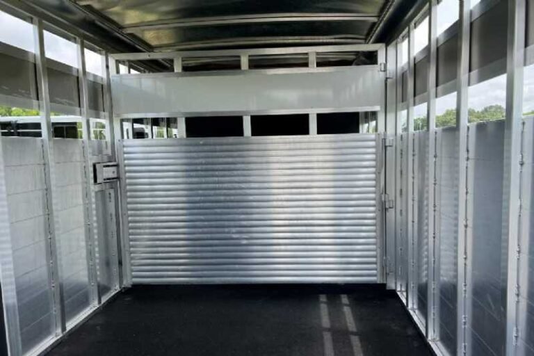 Used 2022 Shadow STK Stock Trailer with 8′ Short Wall image 14