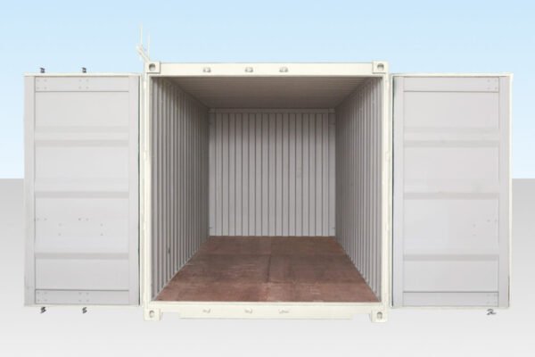 20Ft Shipping Container (One Trip) – White image 3