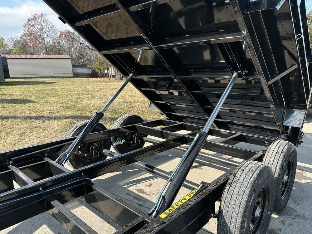 7x12 Hydraulic Dump Trailer with 3ft Sides (2) 6K Axles image 21