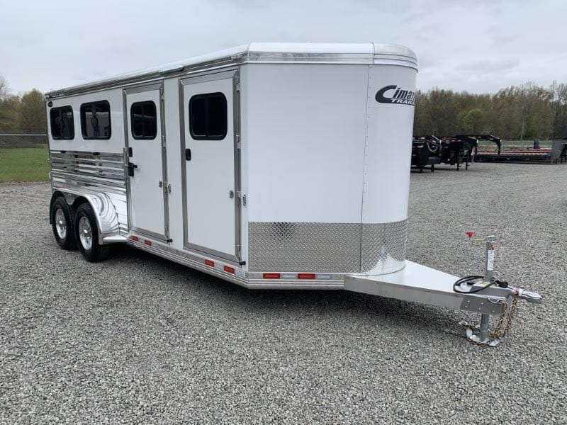 2020 19′ CIMARRON BUMPER PULL 6 PEN STOCK TRAILER image 15