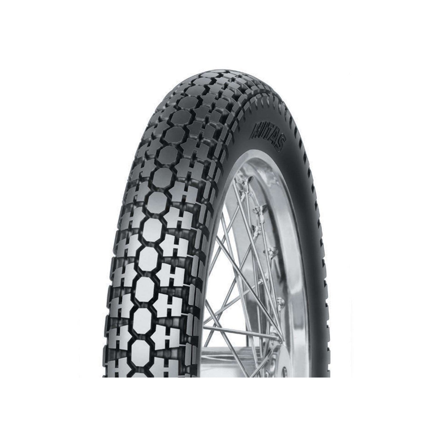 3.50-19 H02 Classic Mitas Highway Tyre image 0
