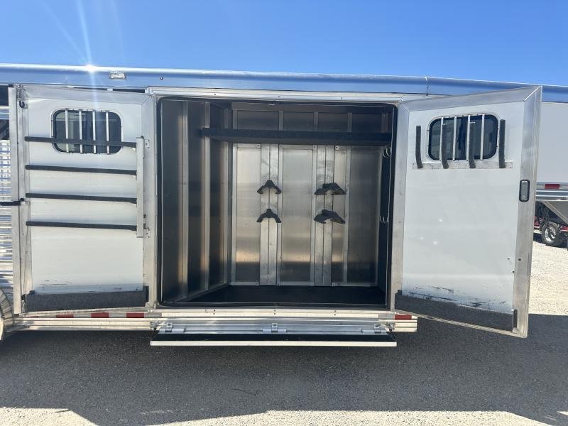 2020 Bloomer 4 Horse Stock Combo Trainer Tack Horse Trailer image 10