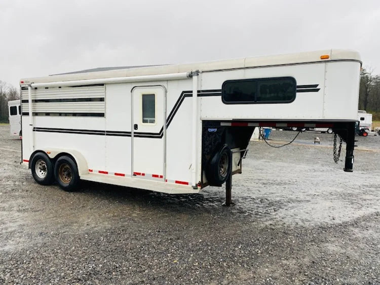 Used 2006 Adam 3 horse stock combo image 3