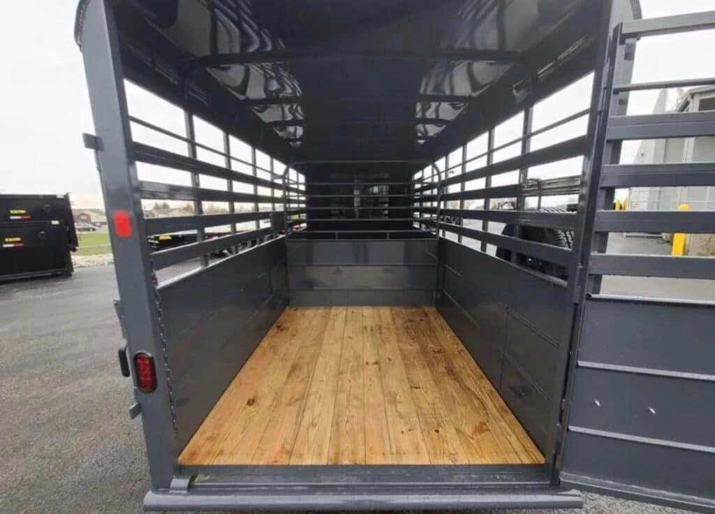 2023 BCI Stock Trailer 6’X16′ Eco Series Bumper Pull image 11