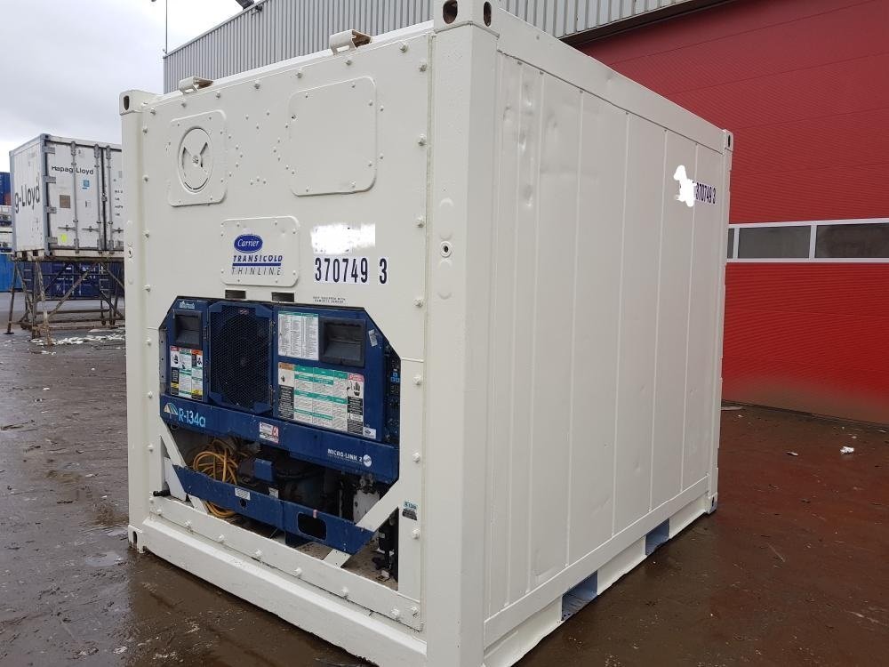 10ft x 8ft 10′ Reefer Container, Used image 0