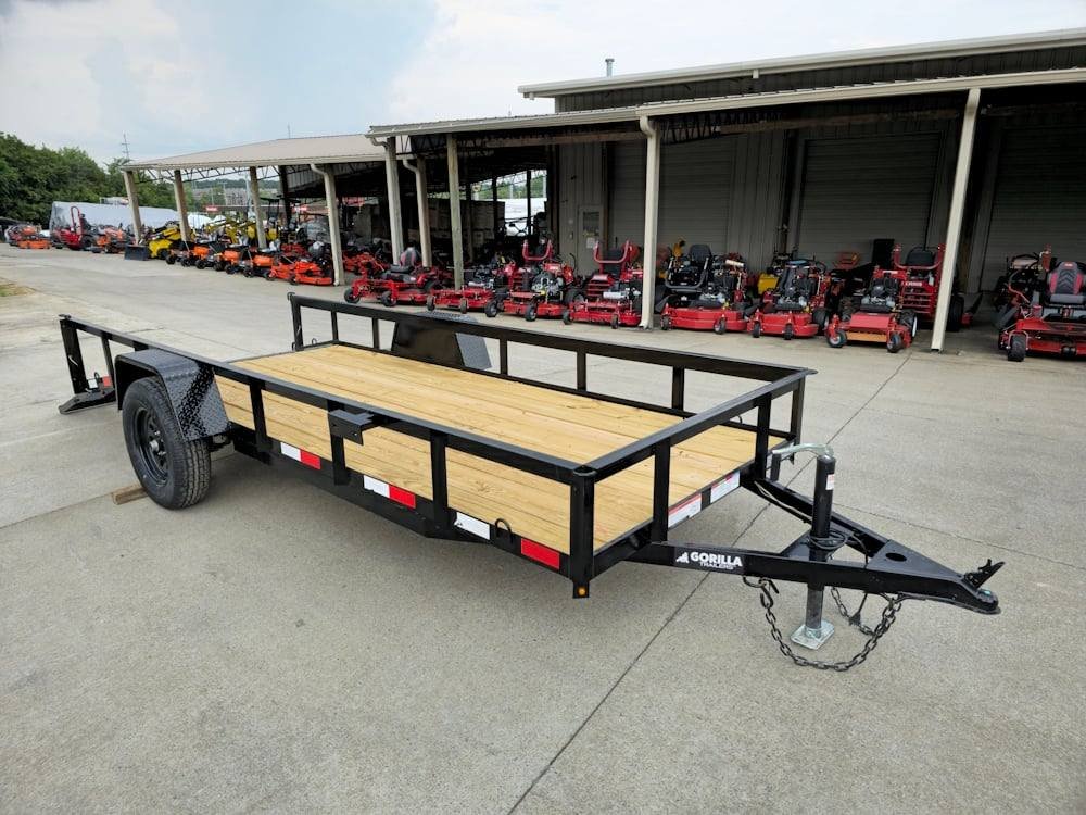 5x14 Dovetail Utility Trailer 3,500lb Axle image 23