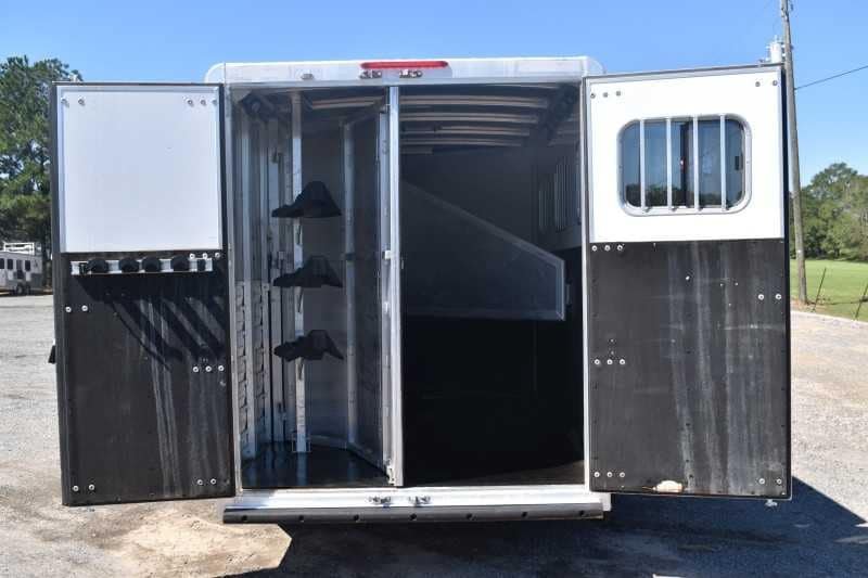 Used 2013 Exiss 6300 3 Horse Gooseneck image 8