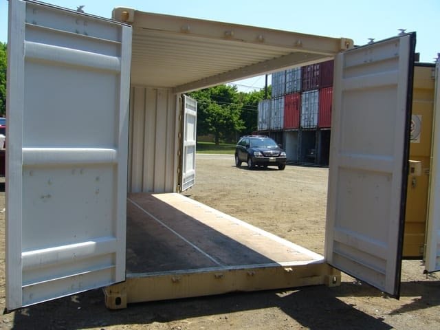 20ft Long Openside Containers 8’6′ H and 9’6″ H image 2