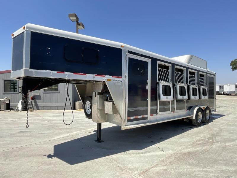 2005 Jamco 4 Horse Gooseneck Trailer image 1