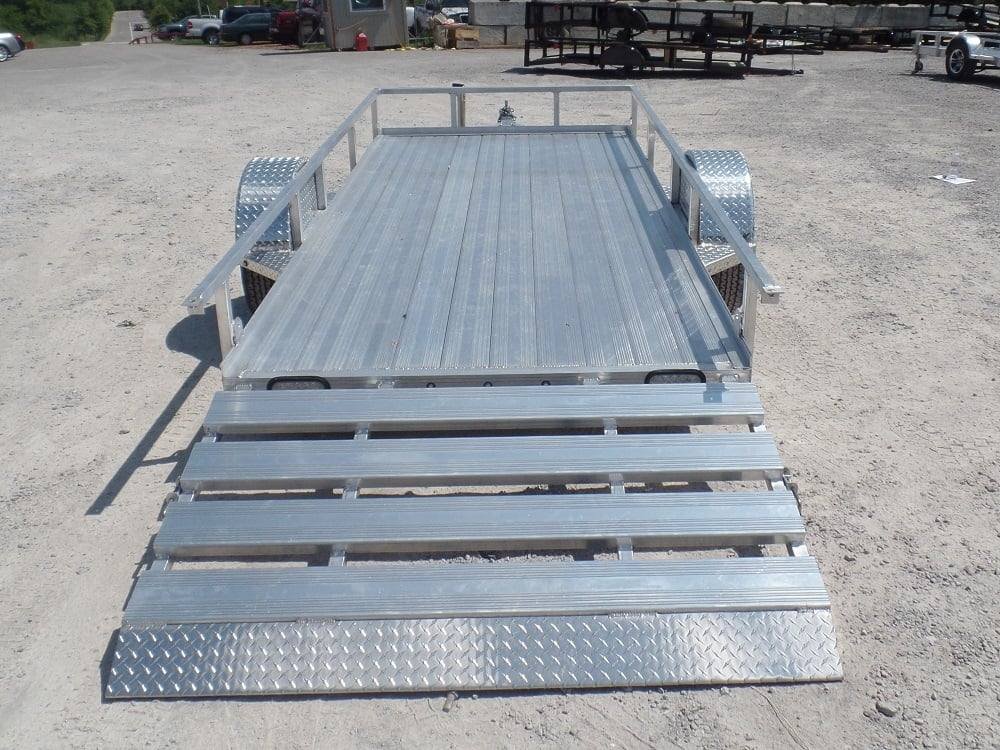 5'x12' All Aluminum Utility Trailer Straight 3500 lb Axle image 9