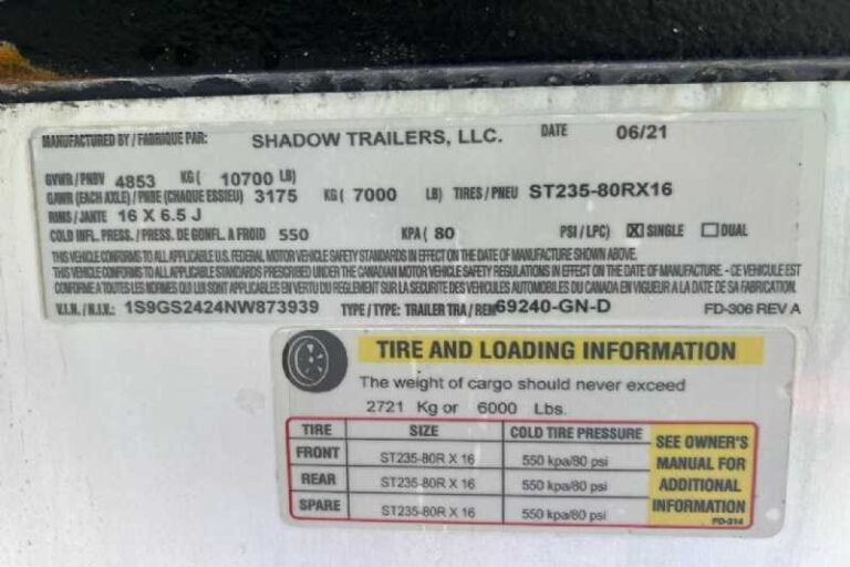 Used 2022 Shadow STK Stock Trailer with 8′ Short Wall image 17