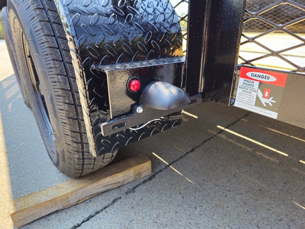 6.4' x 14' (2) 3500 Axles Leaf Cage Debris Loader Utility Trailer image 11