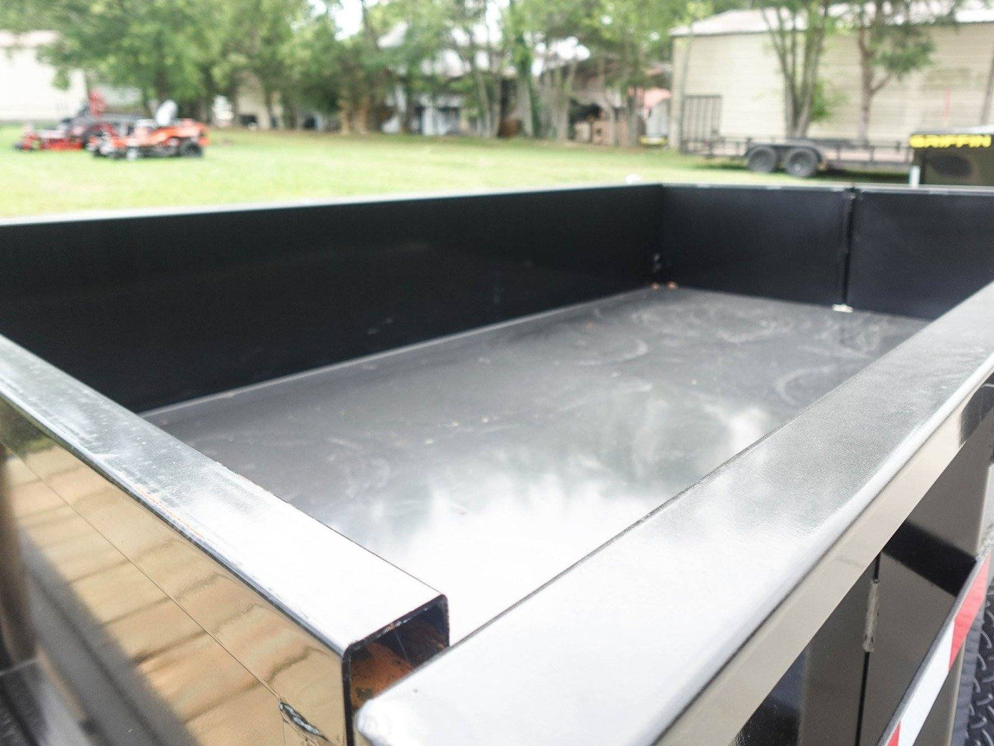 7x20 Hybrid Utility Dump Trailer 2ft Sides with Box (2) 7K Axles image 17