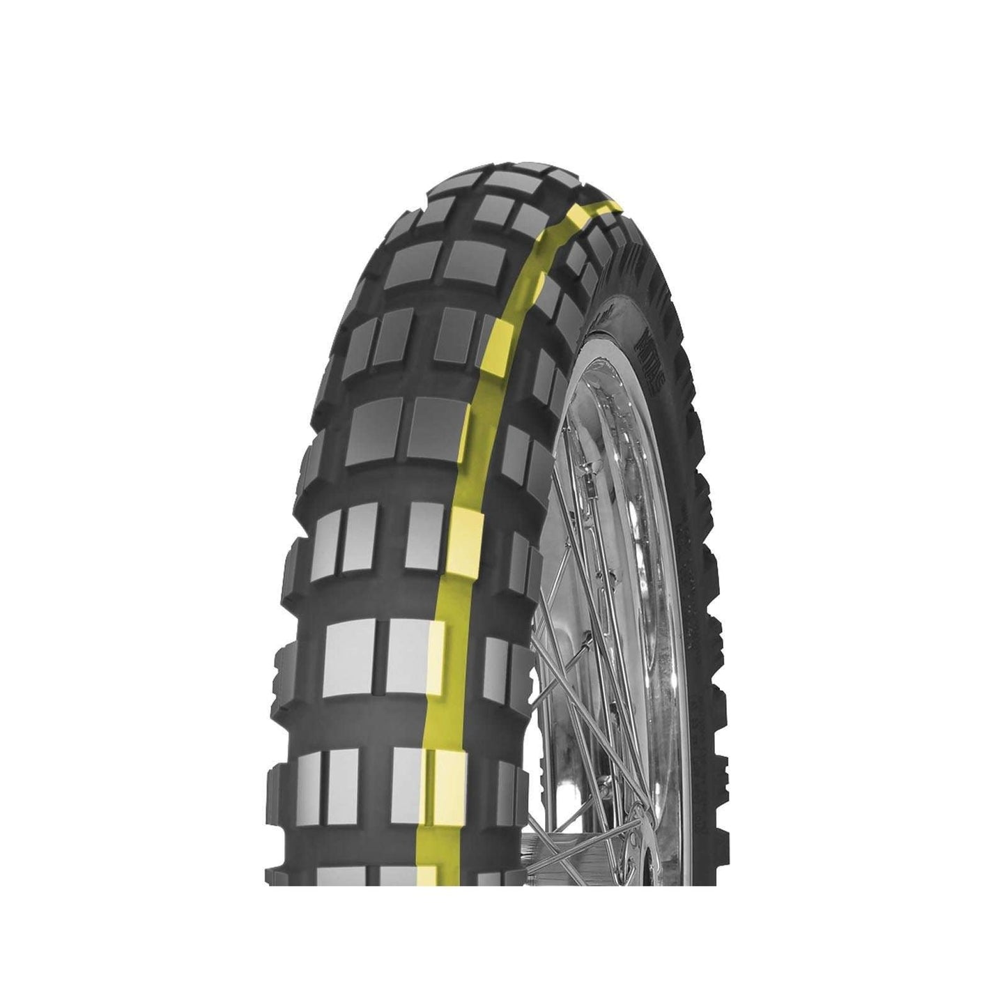 110/80-19 E10D Dakar Mitas Adventure Front Tyre image 0