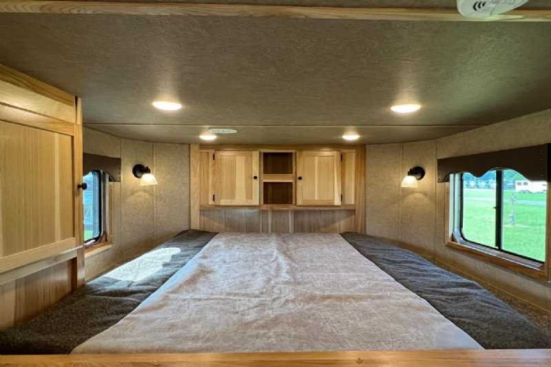 2024 Lakota Charger 8411RKGLQ 4 Horse Trailer with 11′ Short Wall image 21