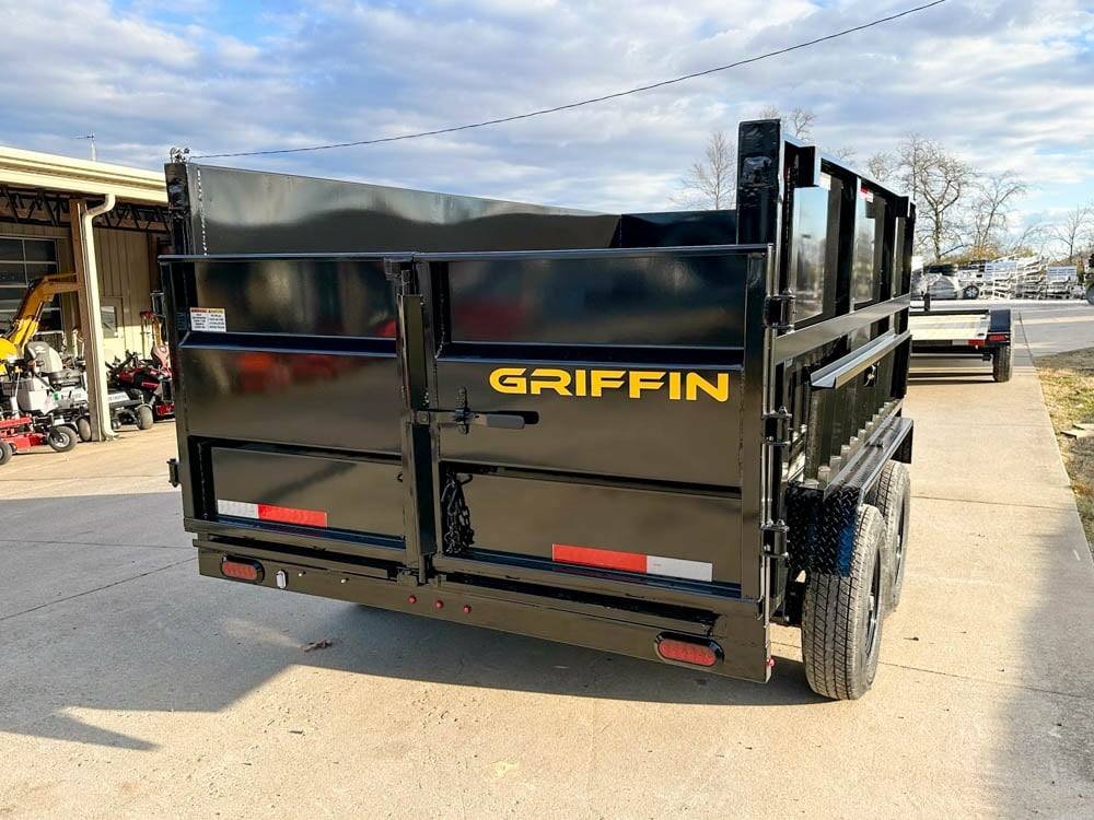 6x12 Hydraulic Dump Trailer with 4ft Sides (2) 5,200lb Axles image 5