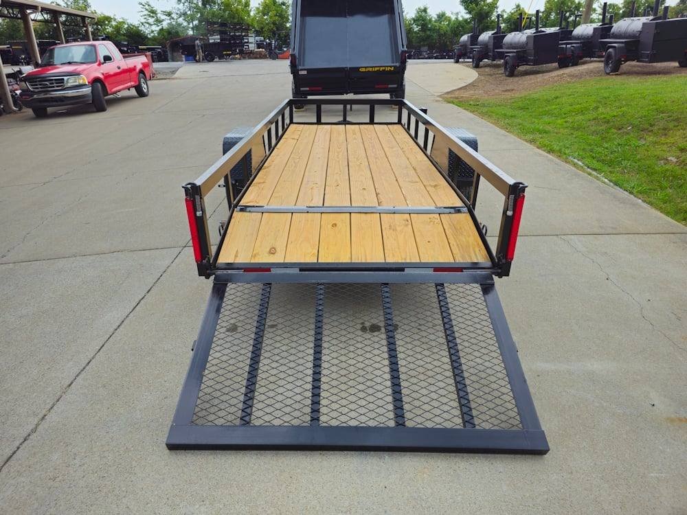 5x14 Dovetail Utility Trailer 3,500lb Axle image 20