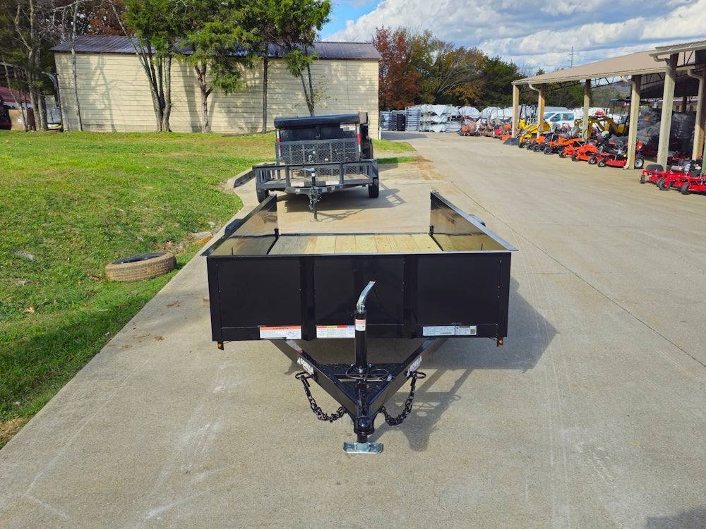 5' X 10' Utility Trailer Straight Deck 18" Sides Tall Gate image 12