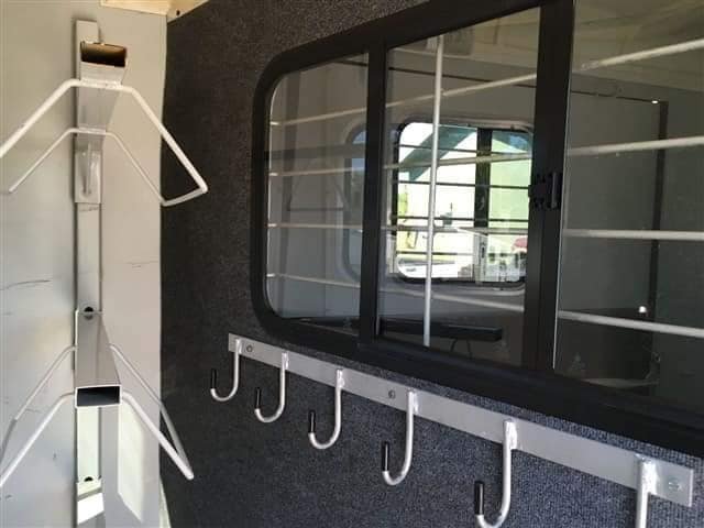 2007 Hawk 2 Horse Bumper Pull Side Ramp image 18