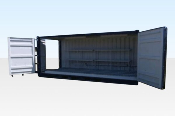 20Ft X 8Ft Open Side Bunded Open Mesh Floor Store image 1