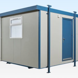 2+1 Steel Toilet Cabin 12Ft x 9Ft image 4