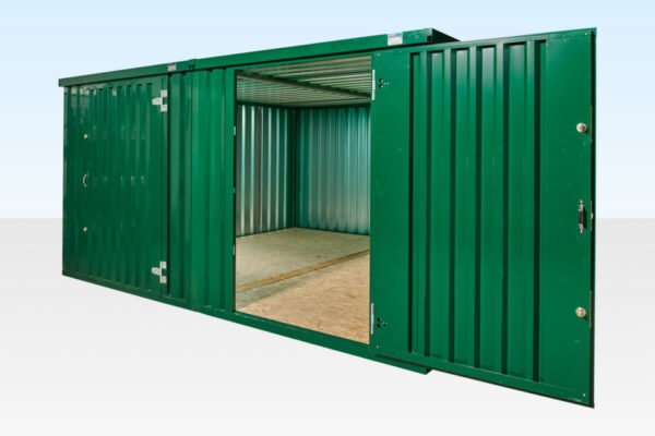 3M X 4.2M Side Linked Flat Pack Container Bundle (Powder Coated) image 0
