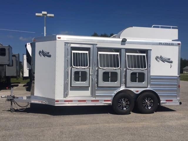2018 Platinum Coach 3 Horse Bumper Pull image 14
