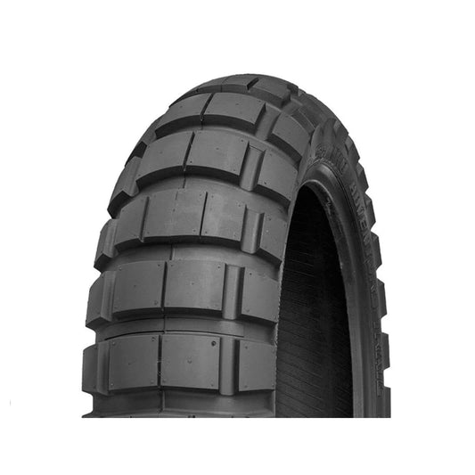 140/80-17 E805 TT Shinko Rear Adventure Trail Tyre image 0