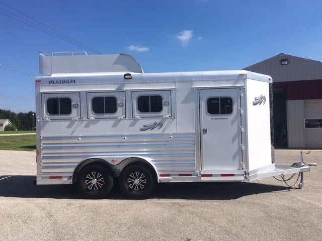 2018 Platinum Coach 3 Horse Bumper Pull image 16