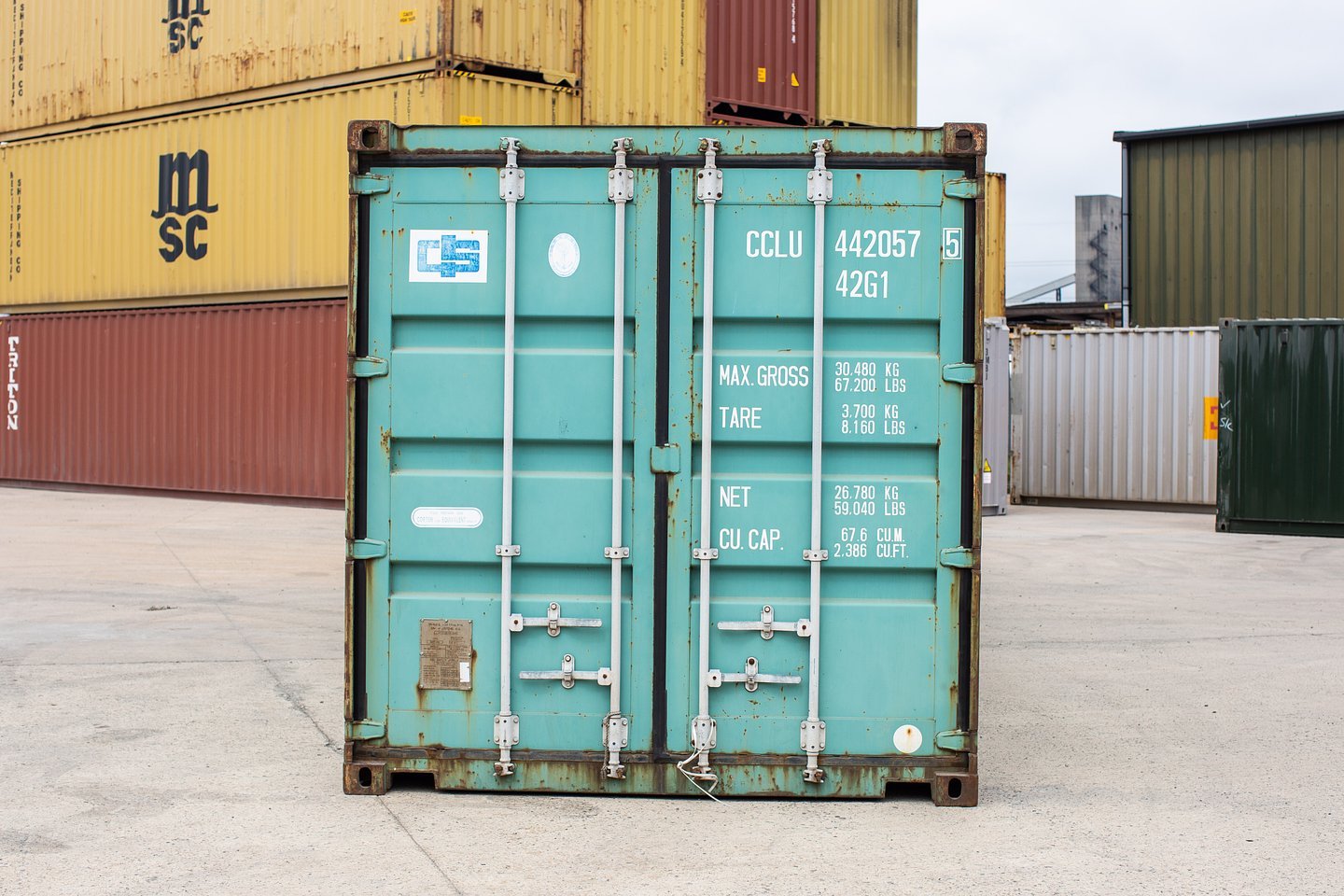 Used 40Ft Cargo Worthy Shipping Containers image 3