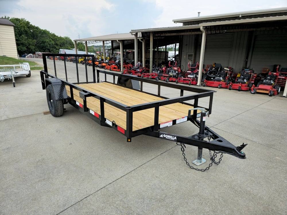 5x14 Dovetail Utility Trailer 3,500lb Axle image 15