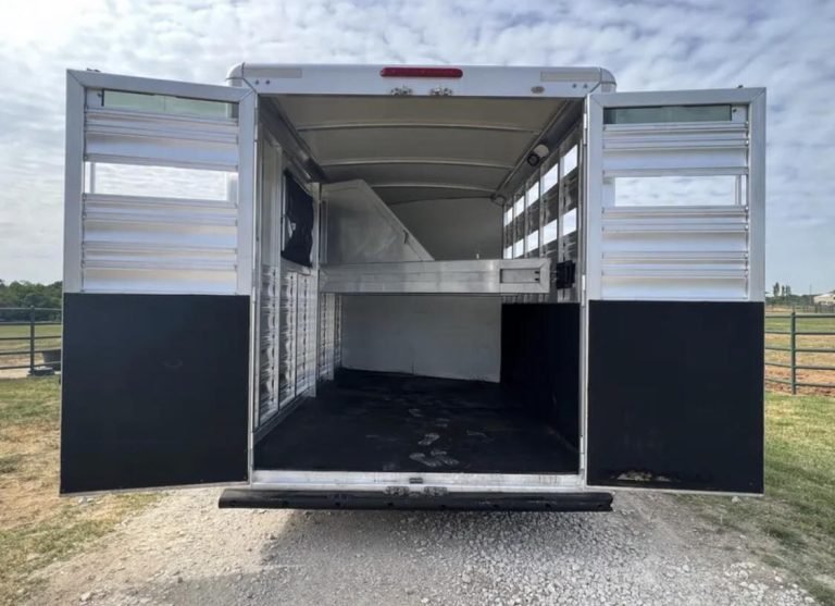 2013 model Cimarron 3 Horse Bumper Pull image 6