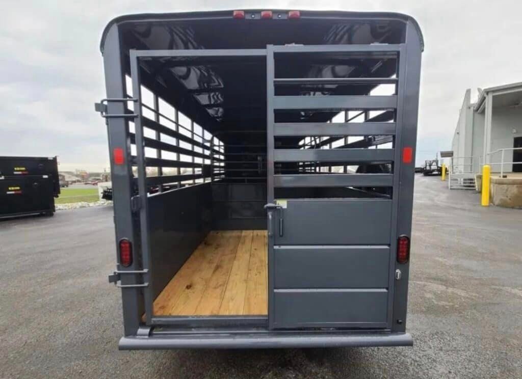 2023 BCI Stock Trailer 6’X16′ Eco Series Bumper Pull image 17