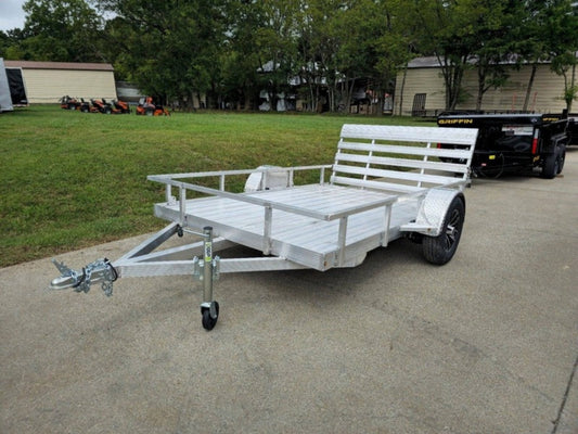 6.4' x 10' All Aluminum Utility Trailer 3500 lb Axle image 0