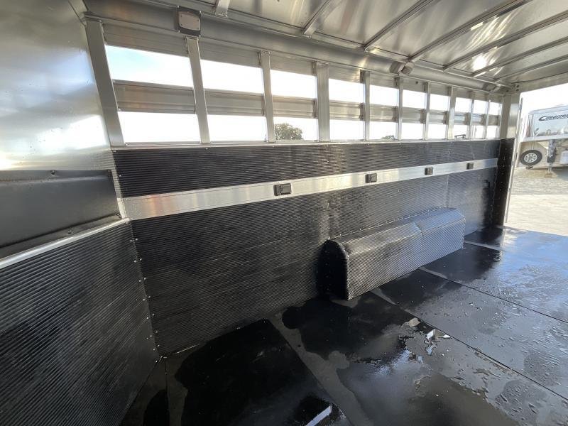 NEW 2024 Elite Trailers 5 Horse Stock Combo BP Horse Trailer image 15