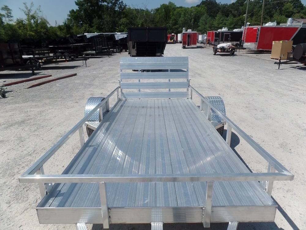 5'x12' All Aluminum Utility Trailer Straight 3500 lb Axle image 8