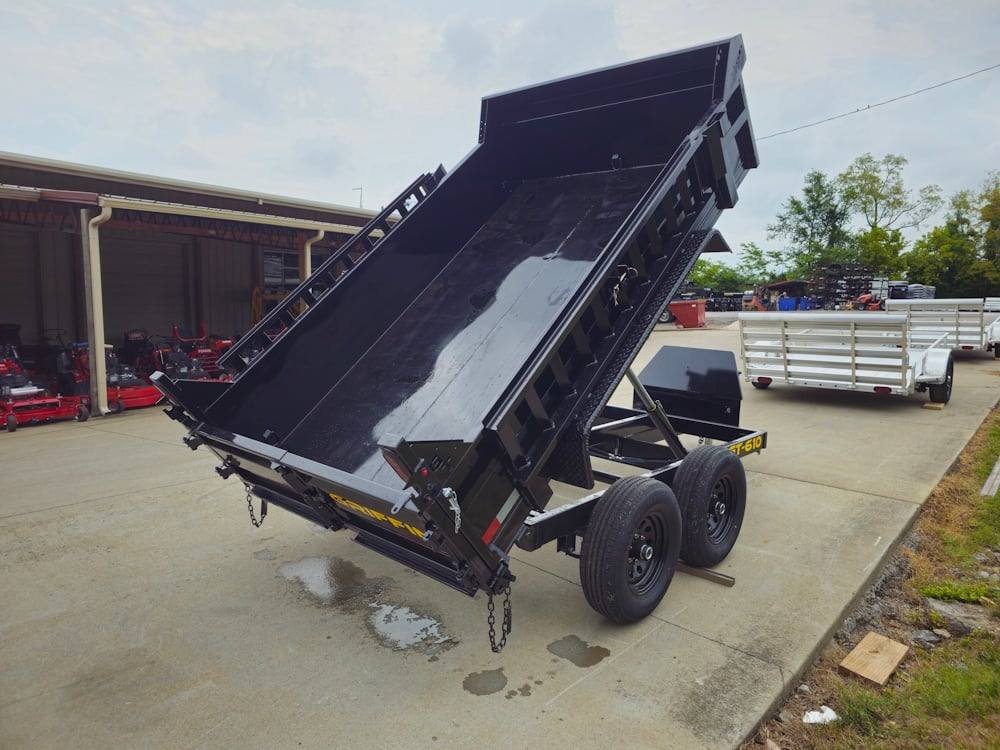 6' X 10' Hydraulic Dump Trailer With Loading Ramps GVWR 9990 image 24