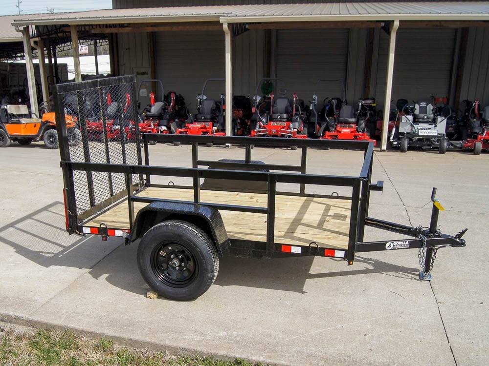5x8 Straight Deck Utility Trailer with 2ft Side Rails 3500lb Axle image 6
