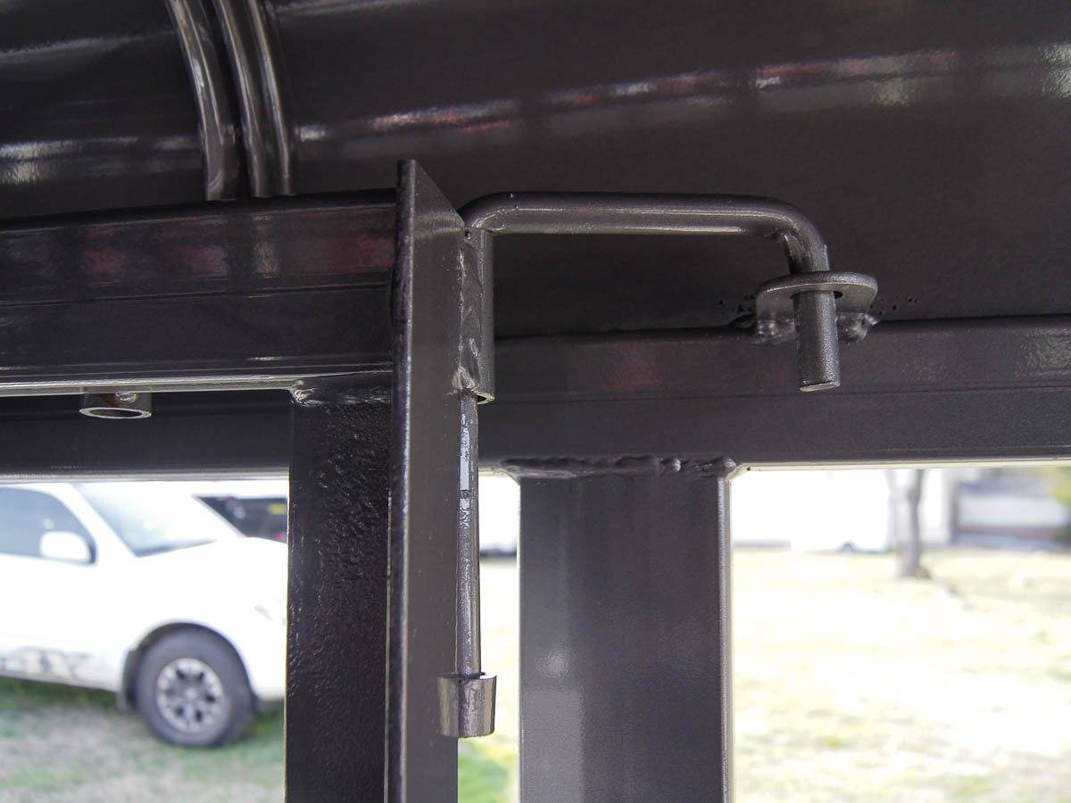 20ft Charcoal Gooseneck Livestock Cattle Trailer (2) 7K Axles image 18
