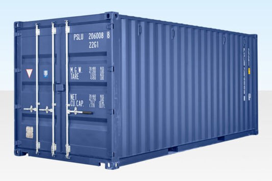20Ft Shipping Container (One Trip) – Blue image 0