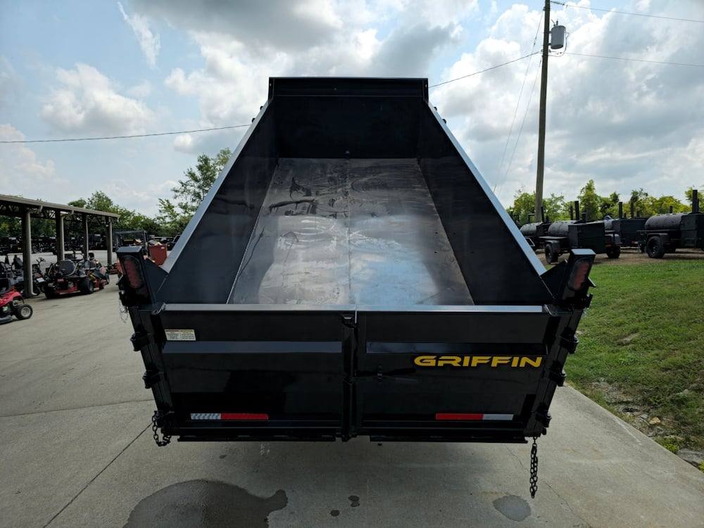 7x16 Hydraulic Dump Trailer with 3ft Sides (2) 7K Axles image 19