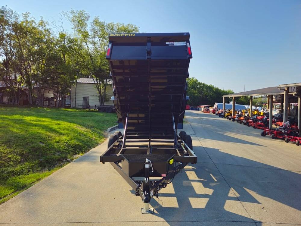Dump Trailer 7' X 14' Hydraulic 2ft Sides 7,000lb Axles image 14